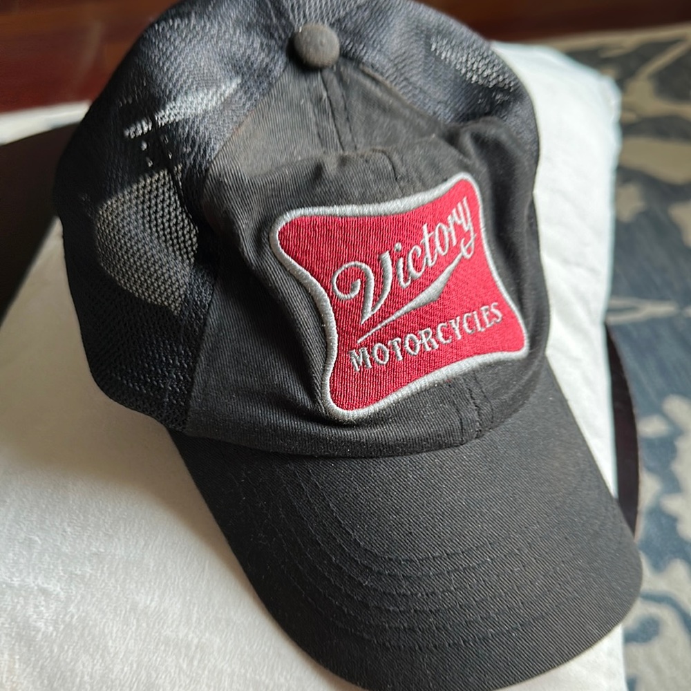 Victory Motorcycle Trucker Hat